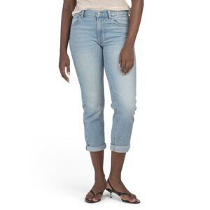 LUCKY BRAND Symbol Wash High Rise Relaxed Straight Leg Boy Jeans